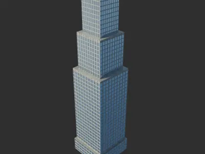 City Skyscraper 3D model