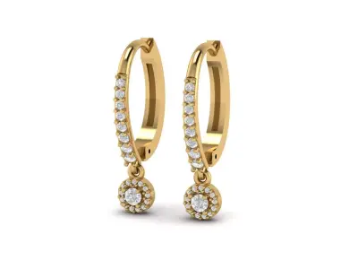 BALI-EARRING 3D print model