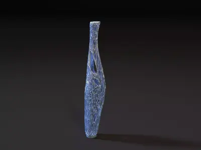 Decorative vase for dry wood 3D print model