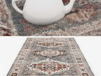 Rugs No 515 Low-poly 3D model