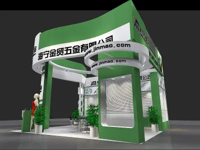 Booth - Area - 6X6-3DMAX2009-06 3D model