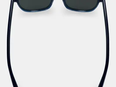 Elio Sunglasses in Inlet Crystal 3D model