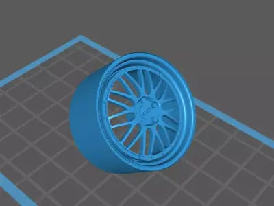 BBS LM for KYOSHO Supra product 3D print model