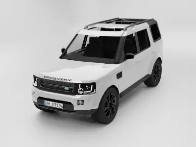 land rover discovery 4 3D model
