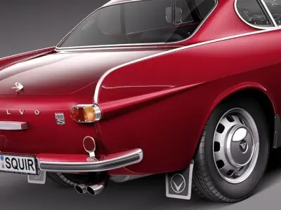  Volvo P 1800 1961 1973 3D model