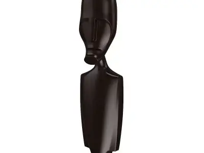 African Sculpture 2 3D model