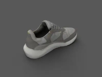 Sport Shoes Game Ready Low-poly 3D model