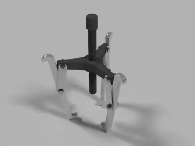Mechanical puller 3D model
