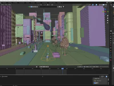 NYC Time Square  3D model