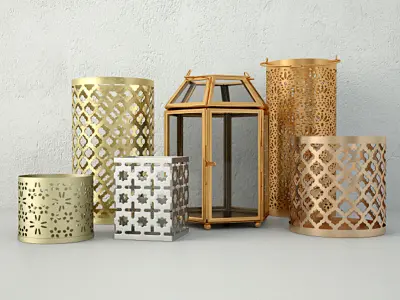 Tealightholders by HM Home 2 3D model