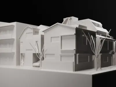 House and Atelier Bow Wow 3D model