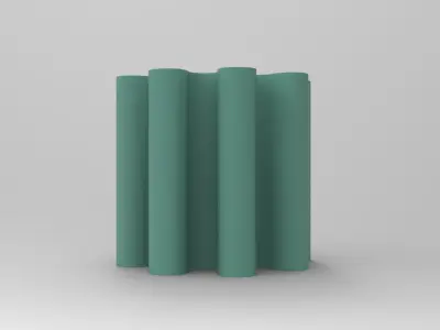 Mate Pen Holder Low-poly 3D model