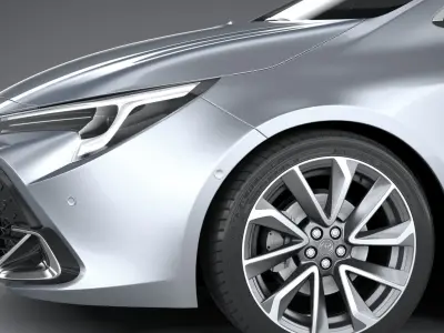 Toyota Corolla Touring 2023 3D model
