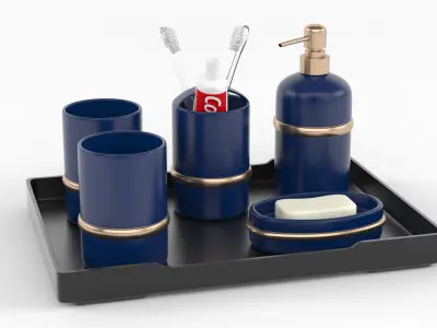 Bathroom Products 3D model