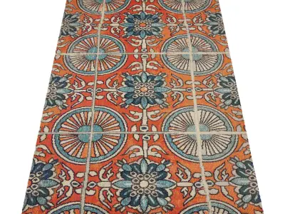 Rug Set 1859 3D model