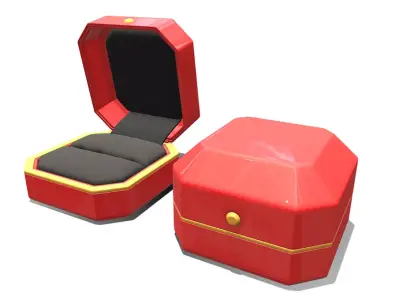 Ring box 3D model