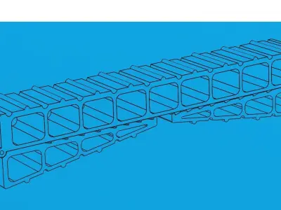 Crawler Bridge at scale 1to24 for RC-Crawler-Track 3D print model