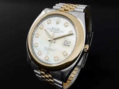 ROLEX Datejust 36 Mother Of Pearls Domed Jubilee 3D model