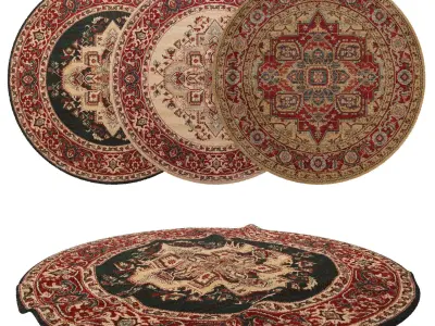 Rugs No 418 Low-poly 3D model