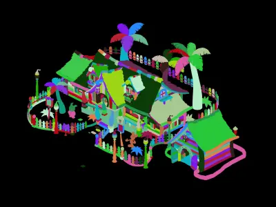gAME Tutor Family - Mickey Lodge 02 3D model