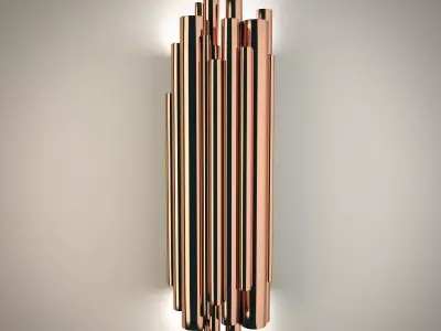 Luxurious minimalist wall lamp - Delightfull Brubeck 3D model