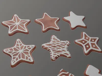 Christmas Cookies 3D model