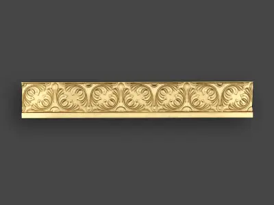 5 Borders Ornamental Pack 3 3D model