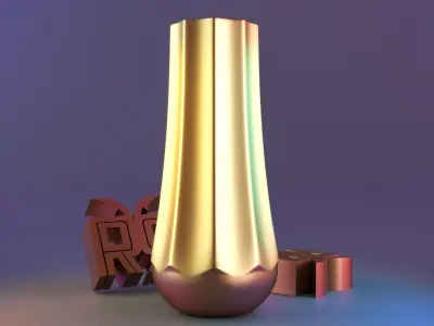 liner vase  free Free 3D print model