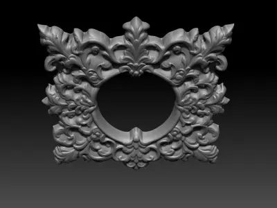 Bas relief Frame 240506 14 3D print model