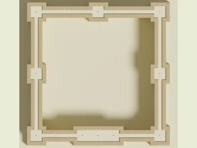 Migdol Walls 3D model