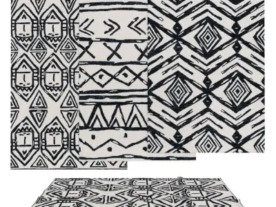 Rugs No 940 Low-poly 3D model