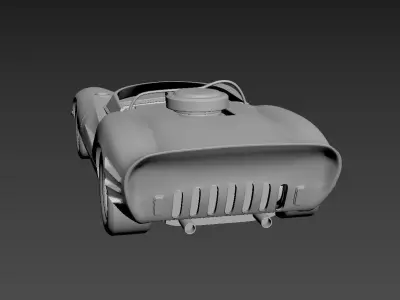 Mecom Hussein MK I 1964 Can Am  3D print model