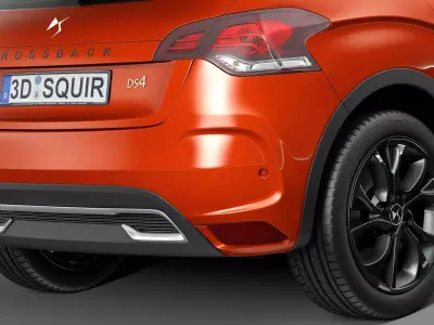 Citroen DS4 Crossback 2016 3D model