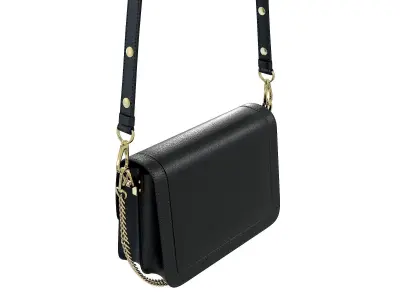 Louis Vuitton Dauphine Bag Black 3D model