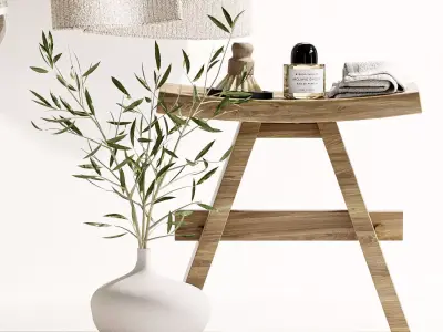 Bathroom Accessories-H47 3D model