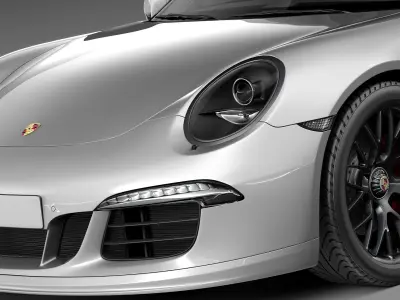 Porsche 911 Carrera GTS Coupe 2016 3D model