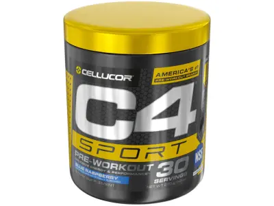 Cellucor C4 pre-workout 3D model