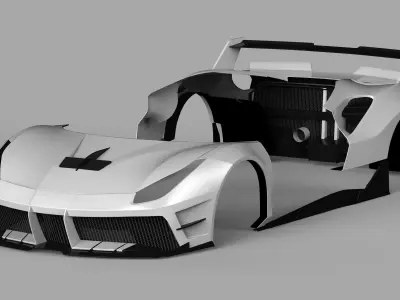 Ferrari 488 GTB Misha Design 3D model