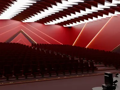 Conference Hall 3D model
