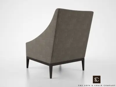 The Sofa and Chair Company Valera armchair 3D model
