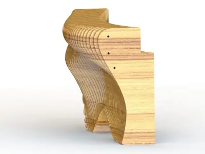 Parametric Reception V  3D model