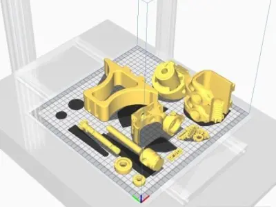 Controller Steering Device - PS4 - 3D Printable 3D print model