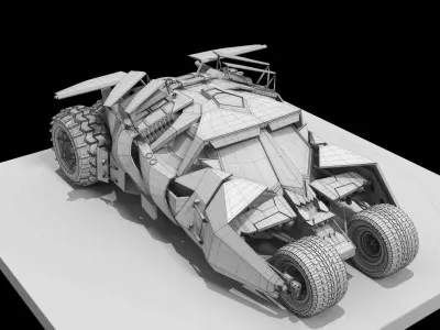Tumbler Batmobile 3D model