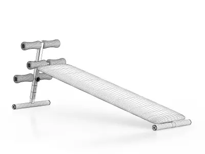 Abdominal Bench 3D model