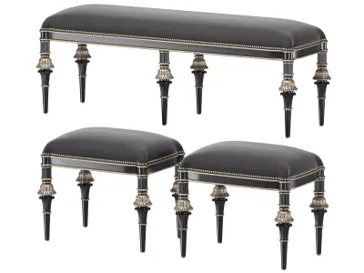 ebanista pierre bench 3D model