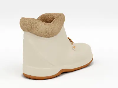 Ankle Boot with GG Horsebit  3D model