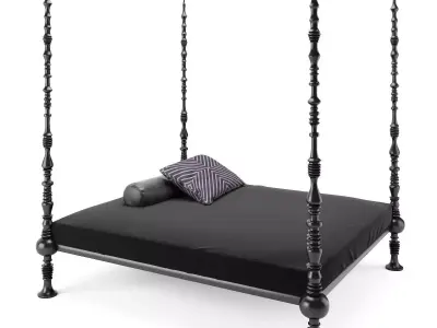 Ceccotti Collezioni Mamma Li Turchi Bed 3D model