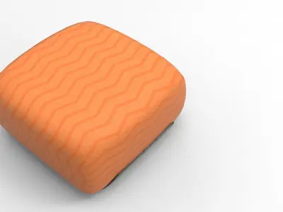 Masty Stool Low-poly 3D model