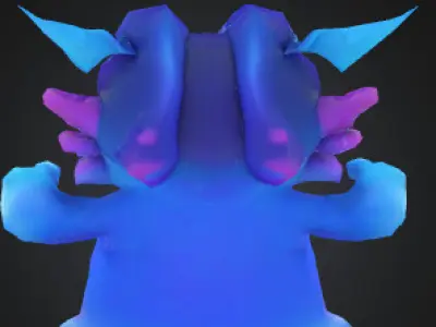 Slime lumino 3D model