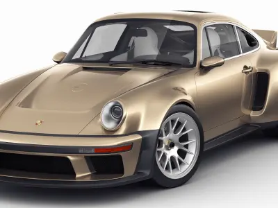 Singer 911 DLS Turbo Road 3D model